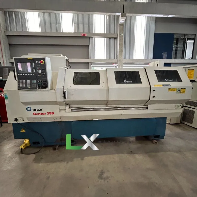 Torno Cnc Romi Centur D Siemens Lx Maquinas