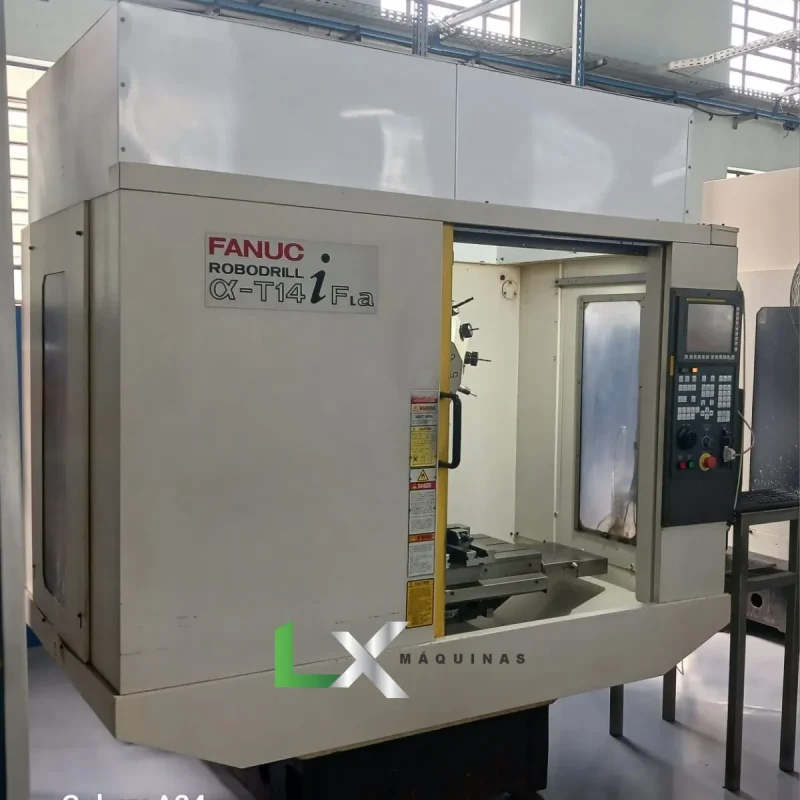 CENTRO DE FURAÇÃO E USINAGEM FANUC ROBODRIL ALPHA T14i-FLA – ANO 2010 (6)