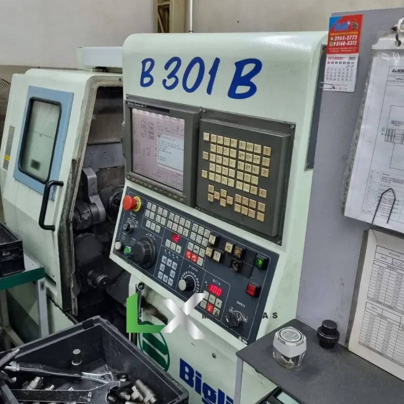 CENTRO DE TORNEAMENTO BIGLIA B301B - FANUC (2)