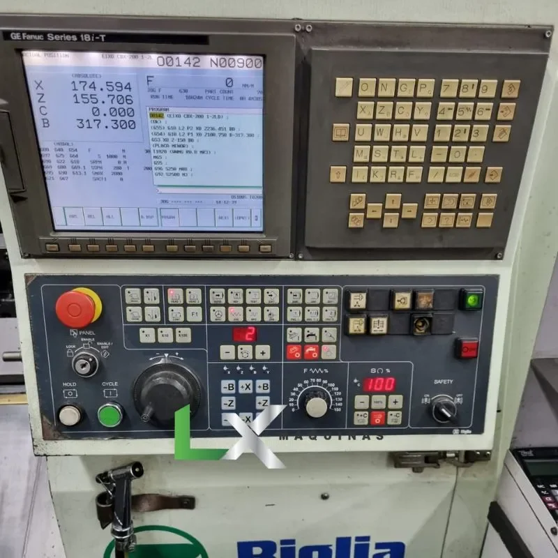 CENTRO DE TORNEAMENTO BIGLIA B301B - FANUC (3)