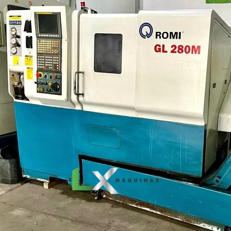 CENTRO DE TORNEAMENTO ROMI GL280M - FANUC - 2009 (5)