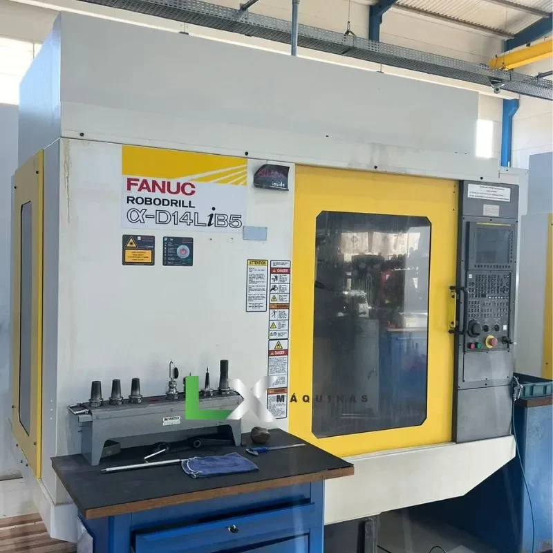 CENTRO DE USINAGEM E FURAÇÃO HIGH SPEED FANUC ROBODRILL a-D14LiB5 - 2017 (6)