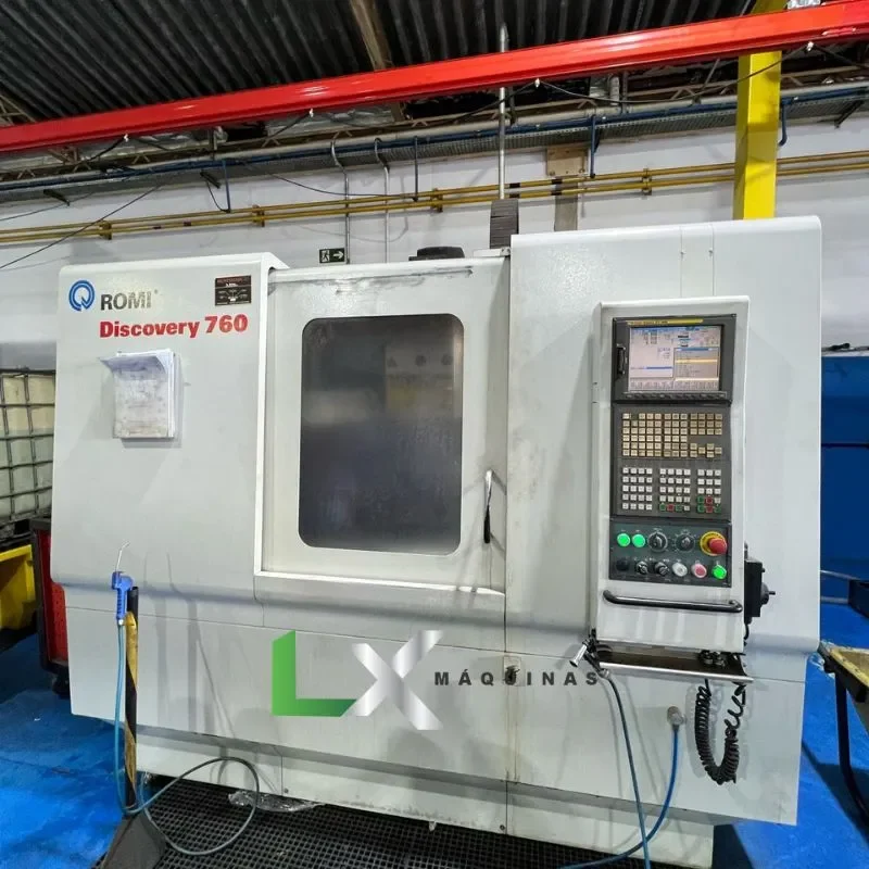 CENTRO DE USINAGEM VERTICAL ROMI D760 - FANUC - 10.000 RPM (6)