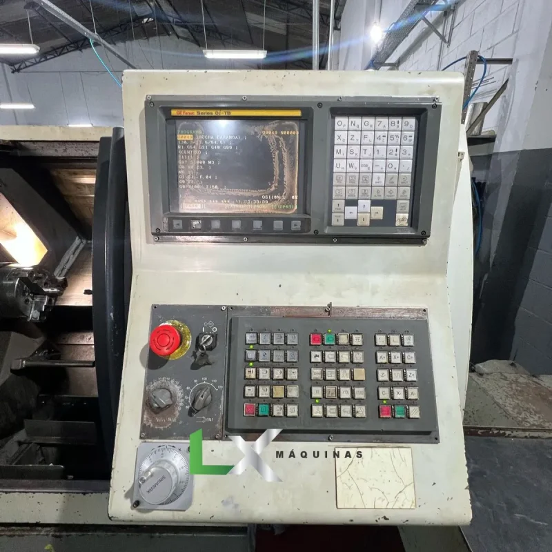 TORNO CNC ERGOMAT TND180 - FANUC - ANO 2005 (1)