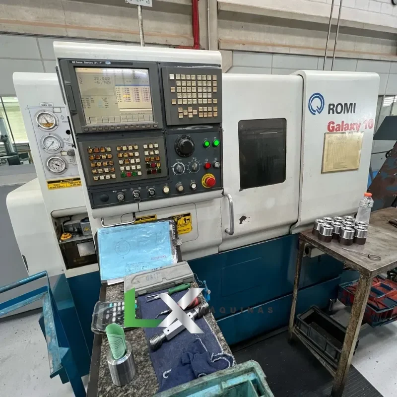 TORNO CNC INCLINADO ROMI GALAXY10 - FANUC (1)