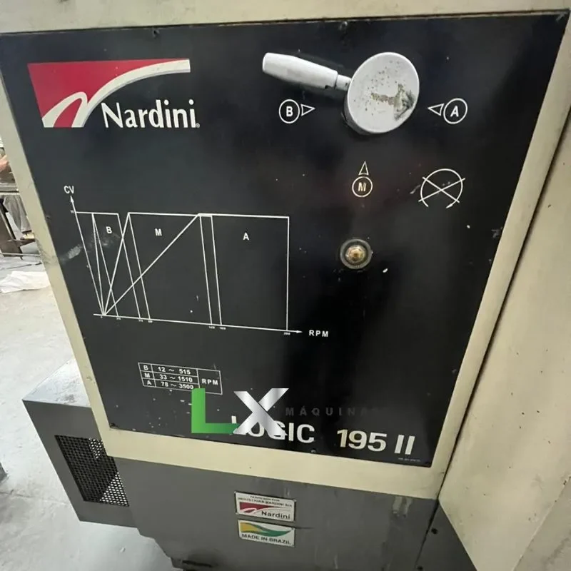 TORNO CNC NARDINI LOGIC 195 II - ANO 2007 - COM TORRE (5)