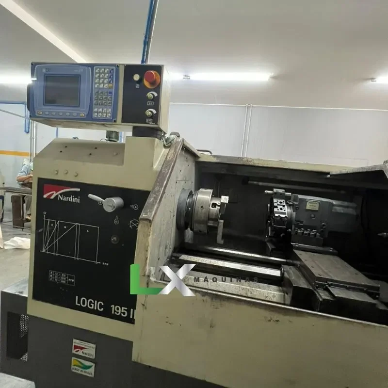 TORNO CNC NARDINI LOGIC 195 II - ANO 2007 - COM TORRE (8)