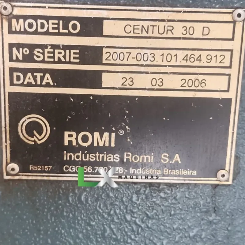 TORNO CNC ROMI CENTUR 30D - MACH9 (7)