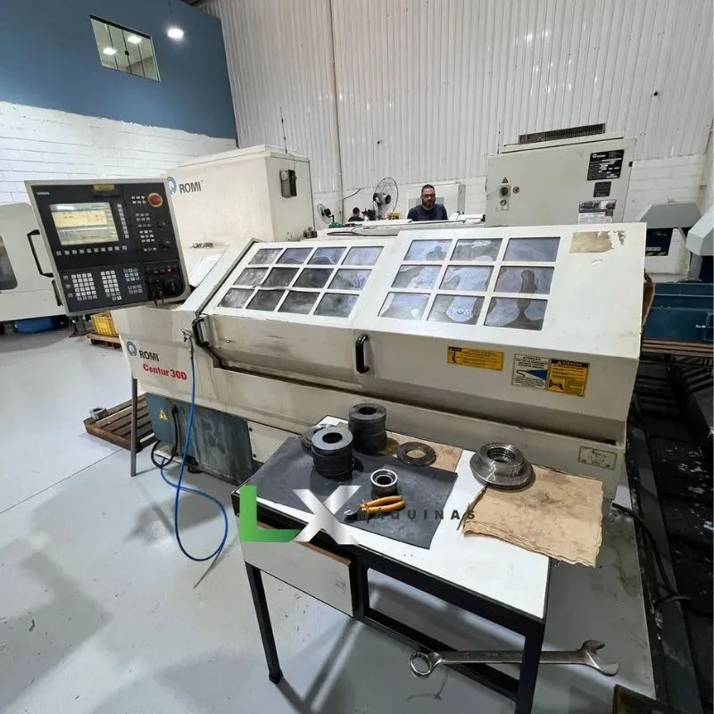 TORNO CNC ROMI CENTUR 30D - SIEMENS -2007 (7)