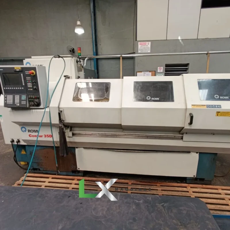 TORNO CNC ROMI CENTUR 35 - SIEMENS - 520X1500MM - ANO 2008 (1)