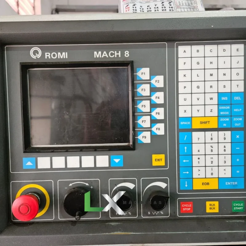 TORNO CNC ROMI CENTUR 40RV – MACH8 - GANG (2)