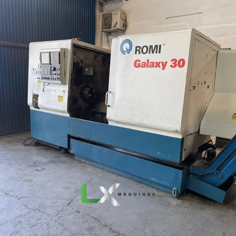 TORNO CNC ROMI GALAXY30 - FANUC - ANO 2003 (4)