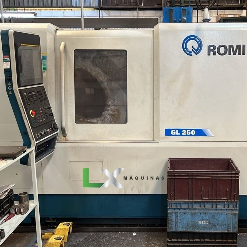 TORNO CNC ROMI GL250 FANUC - 2019 (1)