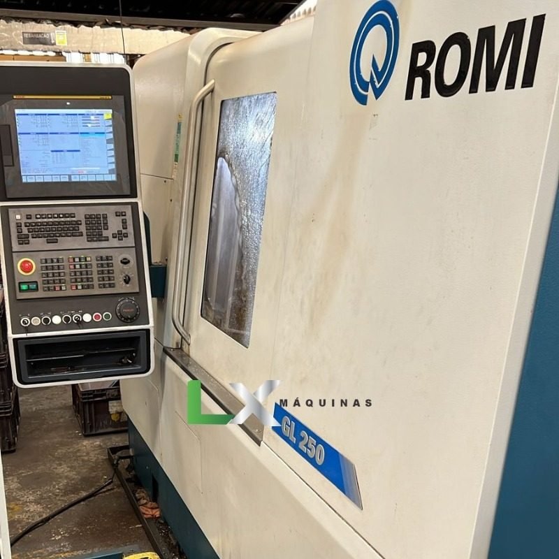 TORNO CNC ROMI GL250 FANUC - 2019 (6)