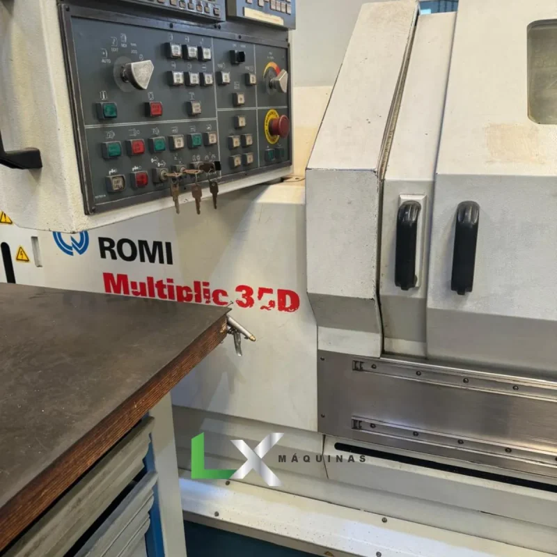 TORNO CNC ROMI MULTIPLIC 35D - GANG - 2000 (2)