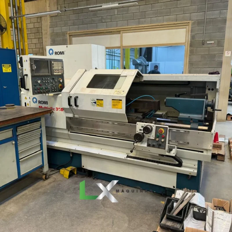 TORNO CNC ROMI MULTIPLIC 35D - GANG - 2000 (3)