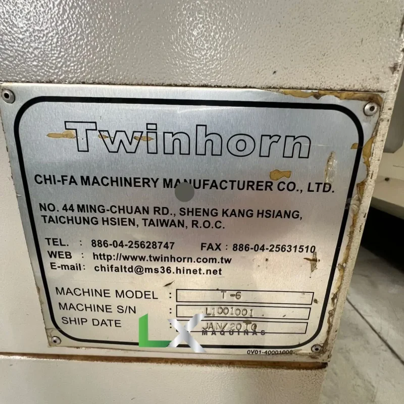 TORNO CNC TWINHORN T6 - FANUC - 2010 - TAIWAN (1)