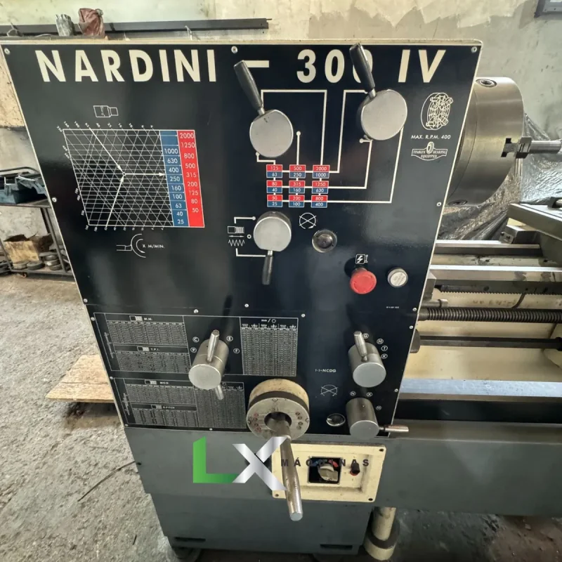 TORNO MECÂNICO NARDINI 300 IV 500MM X 1000MM (2)