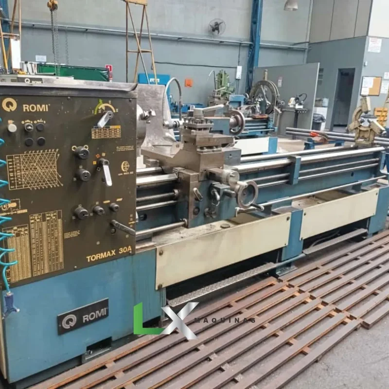 TORNO MECANICO ROMI TORMAX 30A - 520 X 2200MM - ANO 2008 (7)